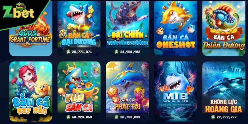 Bắn cá One Shot là game hấp dẫn dành cho những ai yêu thích sự nhanh nhẹn