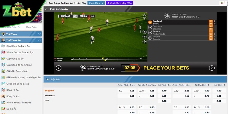 Tham gia cá cược tại ZBET cơ hội nhận được những khuyến mãi hấp dẫn